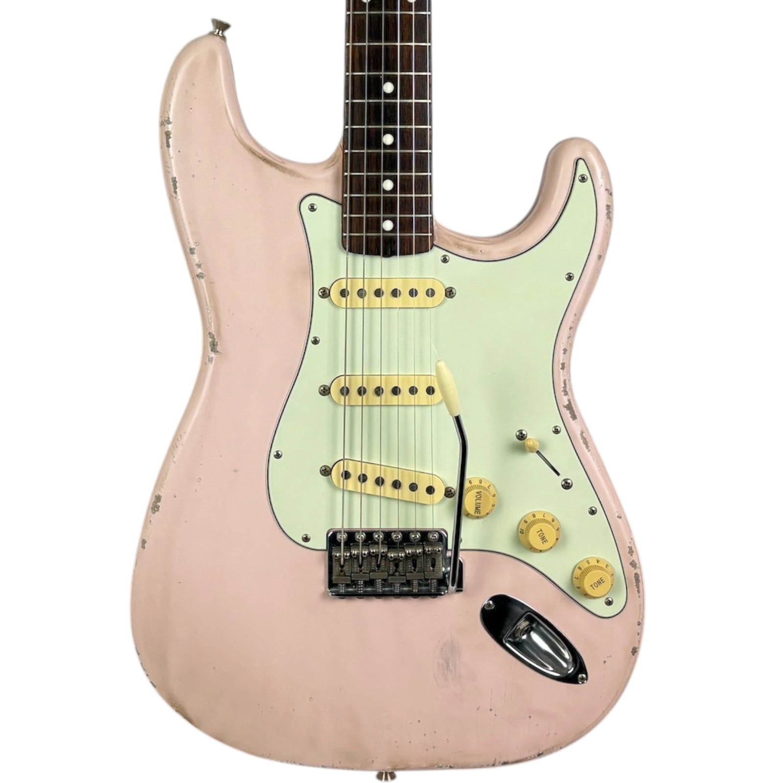 MJT 60s Stratocaster シェルピンク ヘビー レリック – Pat´s Guitars