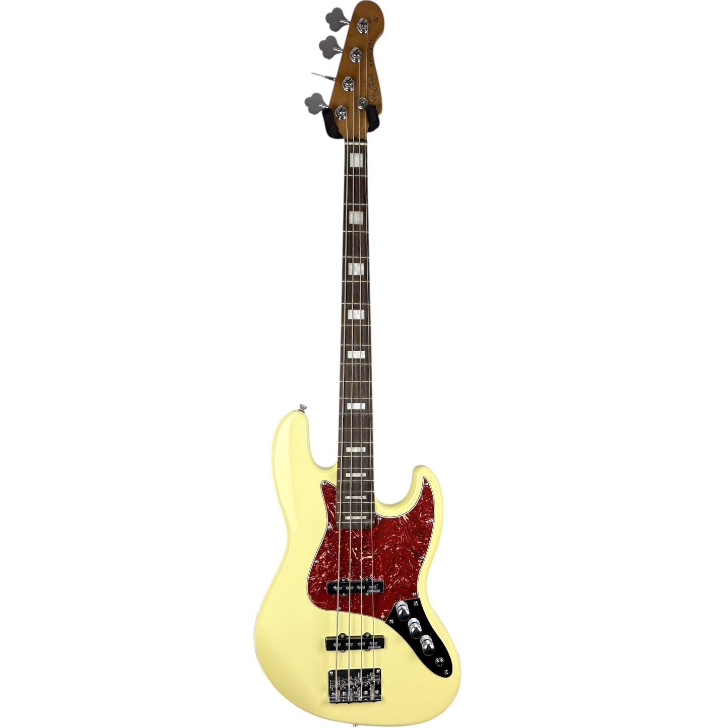 Faber JBC VWR Jazz Bass - Alb Vintage