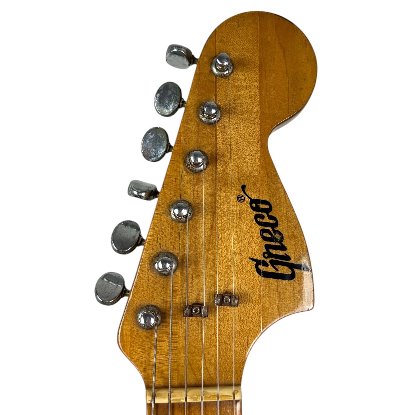 Greco Matsumoku Stratocaster fra 1970'erne – Vintage White
