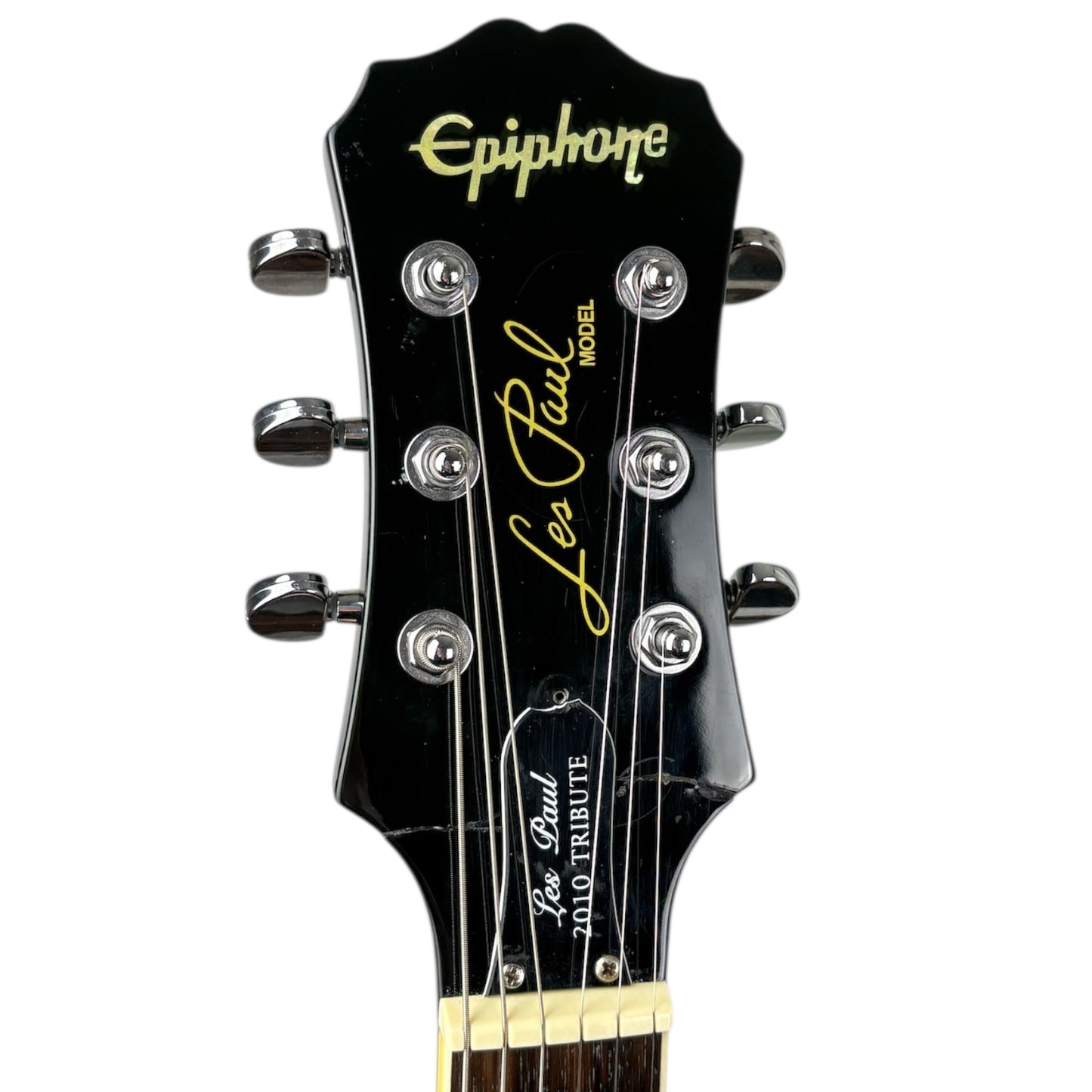 Epiphone Les Paul Tribute 2010 - Průsvitná černá