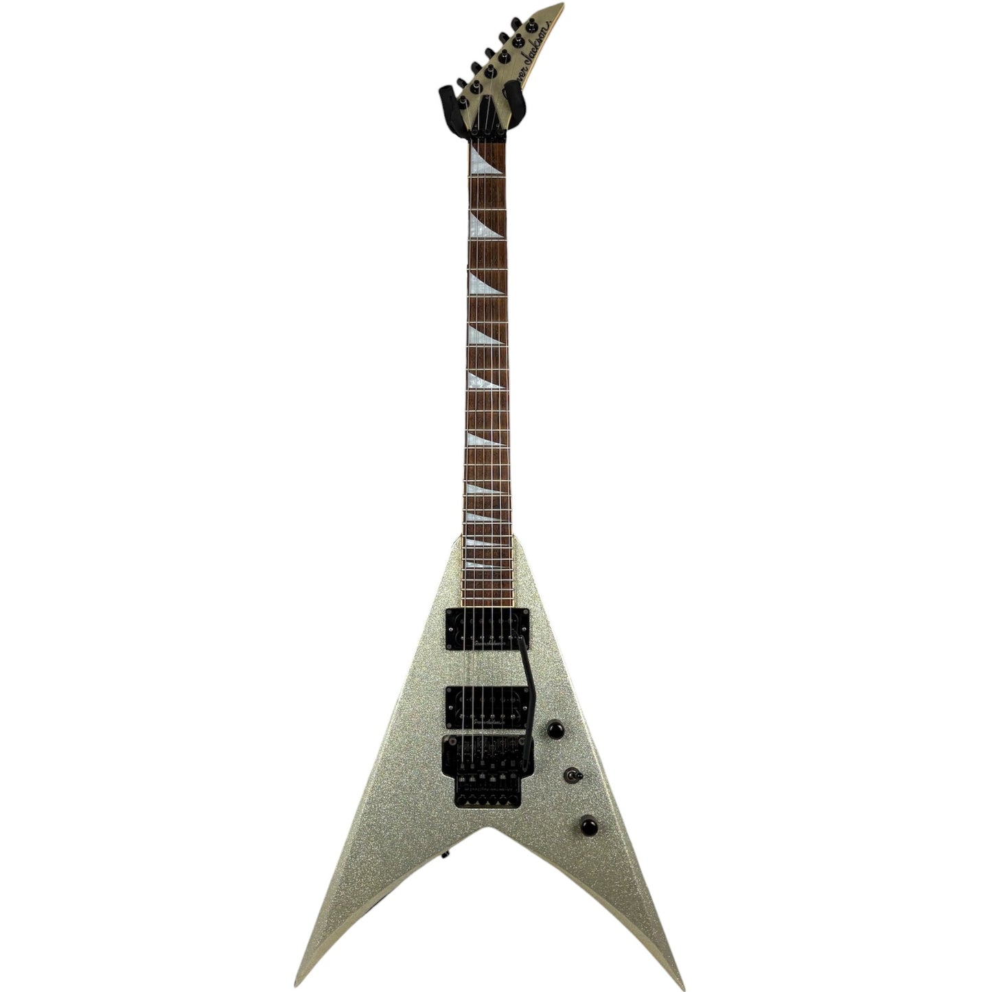 Grover Jackson Flying V - Argent Pailleté