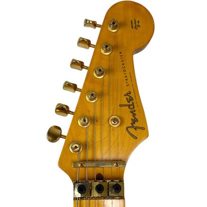 Fender Japan 54 Reissue Stratocaster 1991 - Metallic Gold - MOD