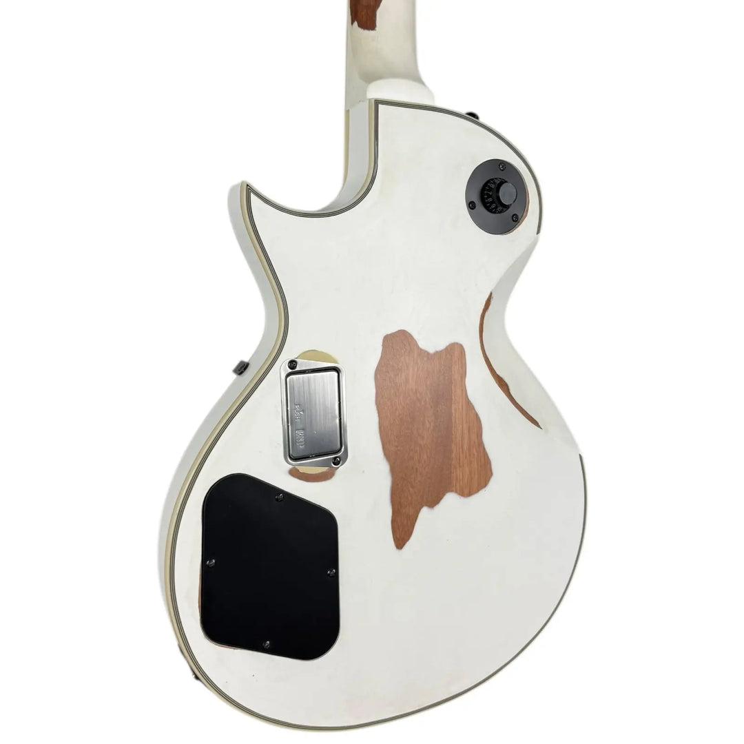 ESP LTD James Hetfield Signature Iron Cross 2021 - Snow White Aged - Pat´s Guitars