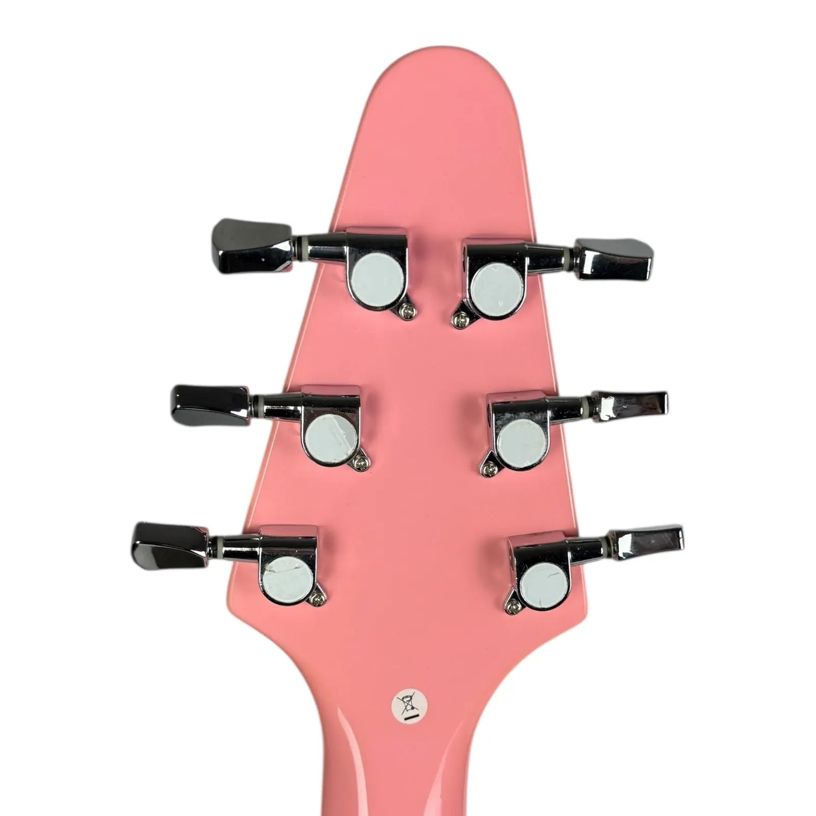 レア Playtech FV500 Premium Flying V PLAYTECH FV430 PINK Flying V Type Electric Guitar 2 Humbuckers
