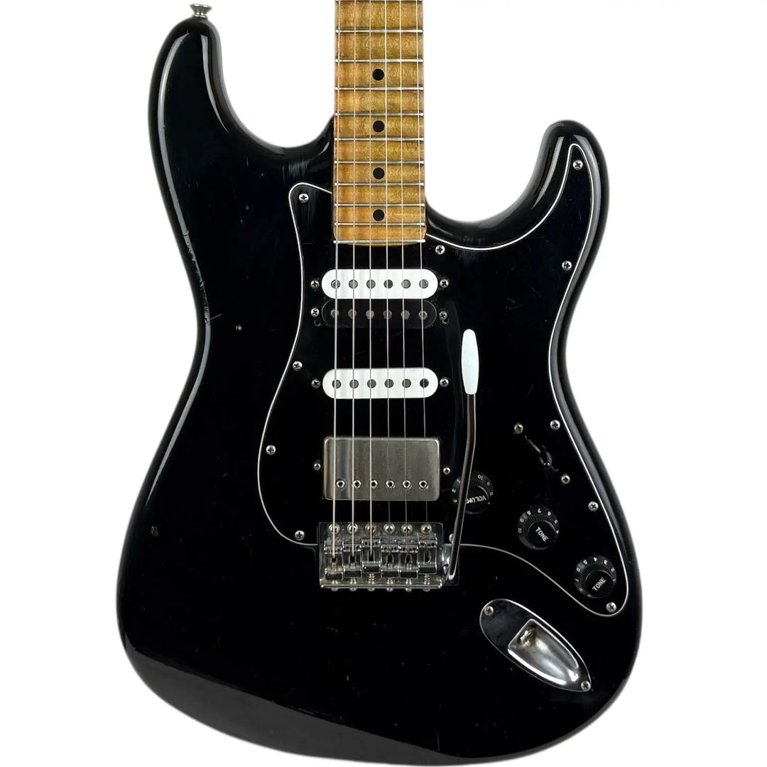 Greco Stratocaster SE-450 Scalopped Ebony Greco