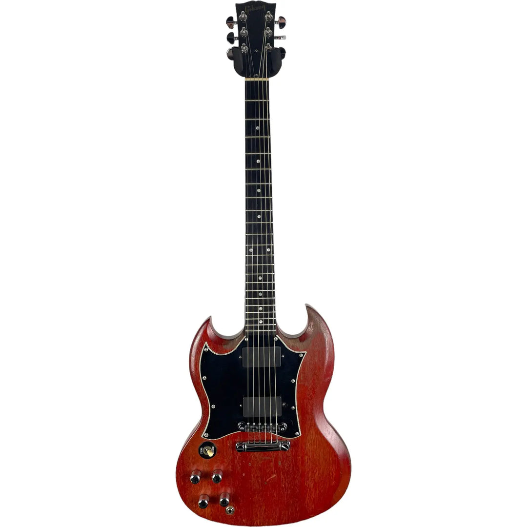 Gibson SG Lefthand EMG 2003- Worn Cherry - Pat´s Guitars