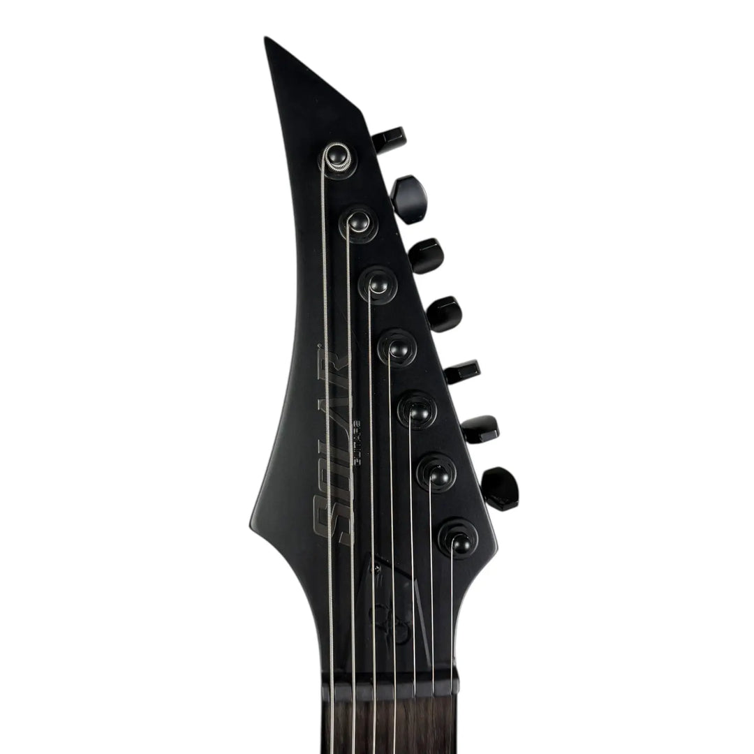 Solar Guitar 7 Strings Black Solar Guitars