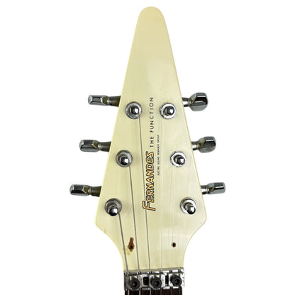 Fernandes Flying V - Vintage bílá