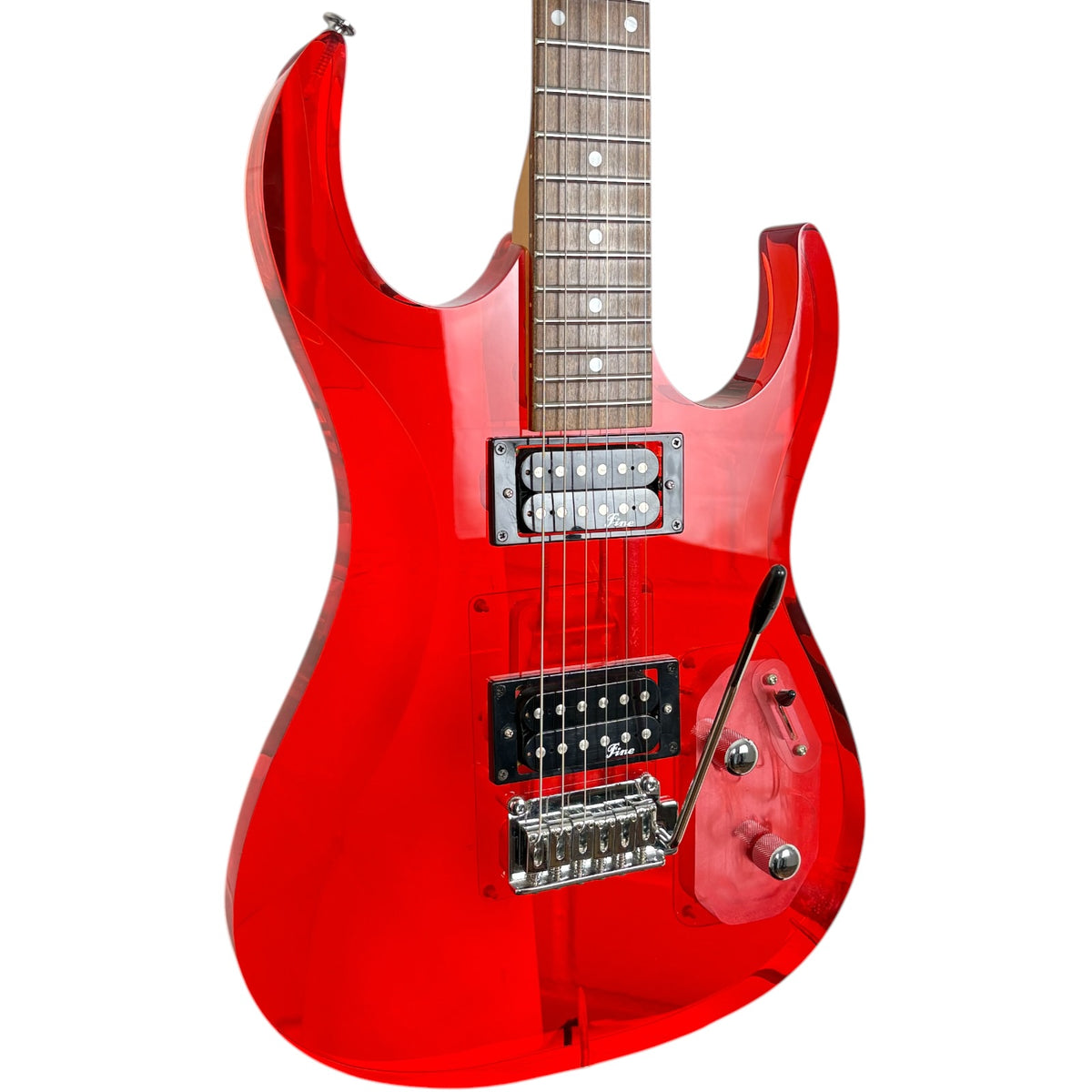 Fine Crystal Series Stratocaster - Acrylic Red