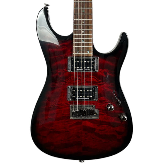 Fender Showmaster Stratocaster 2005 - ブラックチェリーバースト