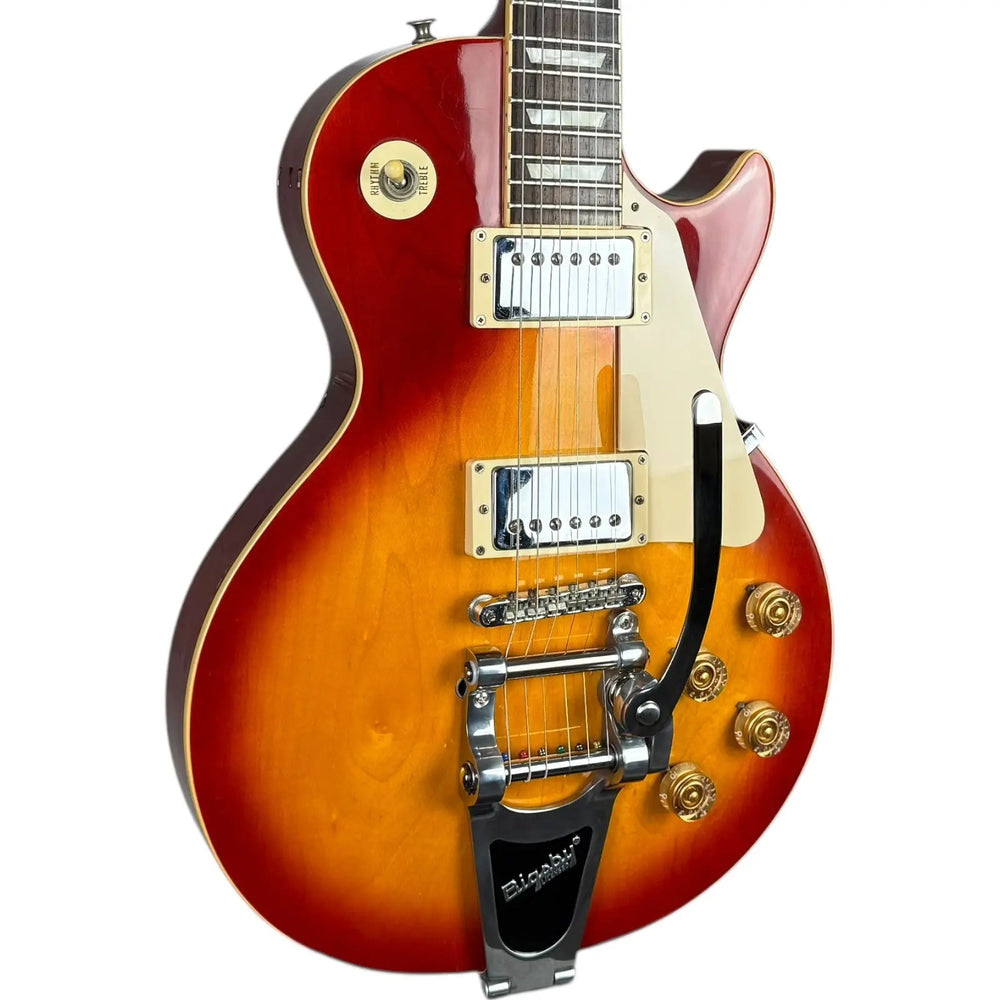 Orville Gibson LPS Les Paul Standard 1990 - Heritage Cherry Sunburst - Bigsby Orville