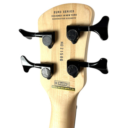 Spector Euro 4 Bolt-On Bass 2021 - Black Satin Gloss