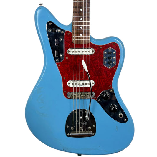 Fender Japan 66 Reissue Jaguar 1997-2000 - Blue Repaint