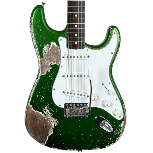 Fender MJT 60s Reissue Stratocaster - Candy Apple Green - Heavy Relic