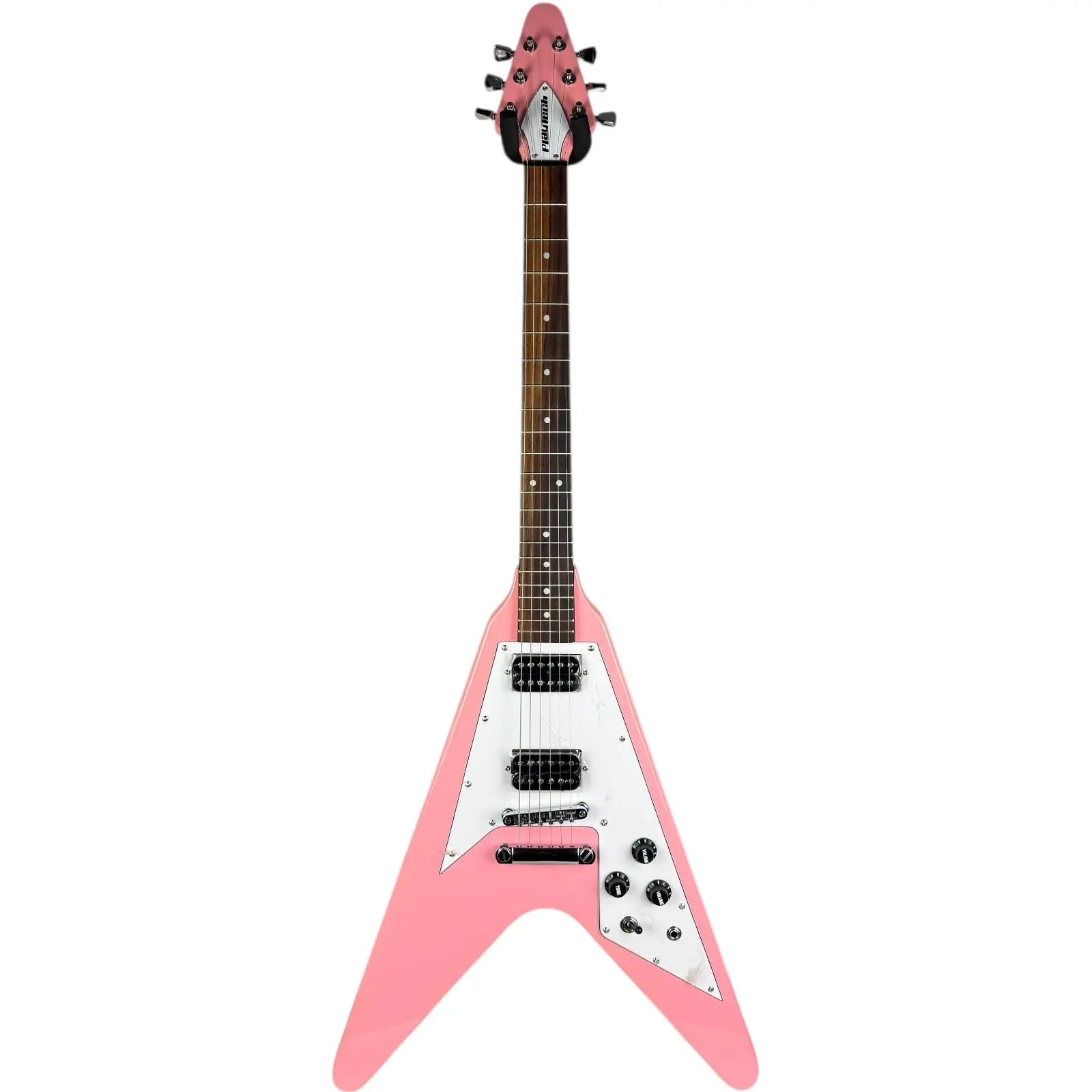 Playtech Flying V - Pink - Pat´s Guitars