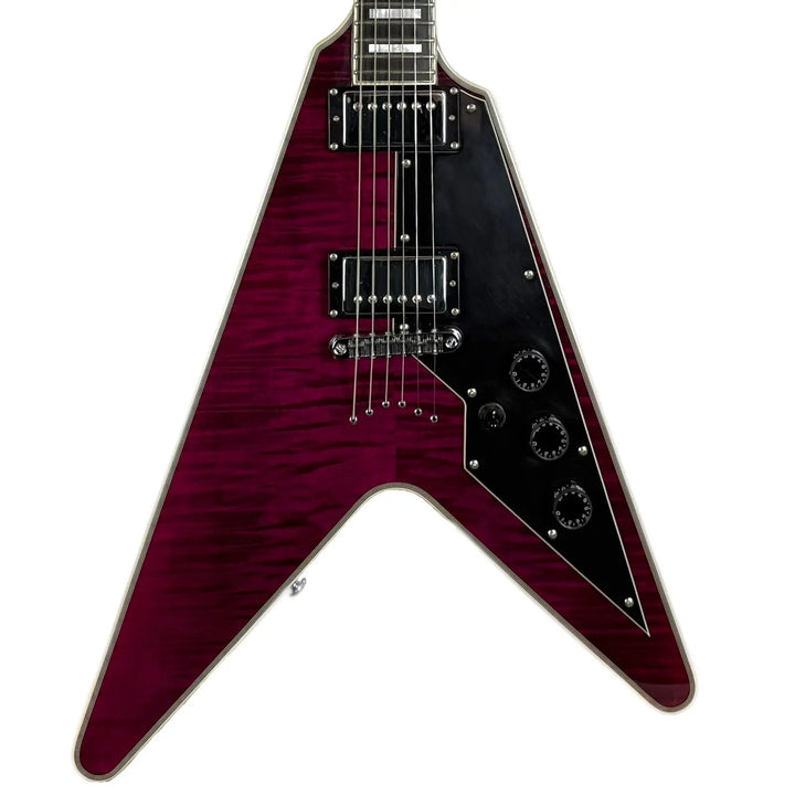 Schecter V-1 Custom 2016 - Trans Purple Burst - Pat´s Guitars