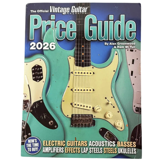 Vintage Guitar Magazine Price Guide 2026 Pat´s Guitars