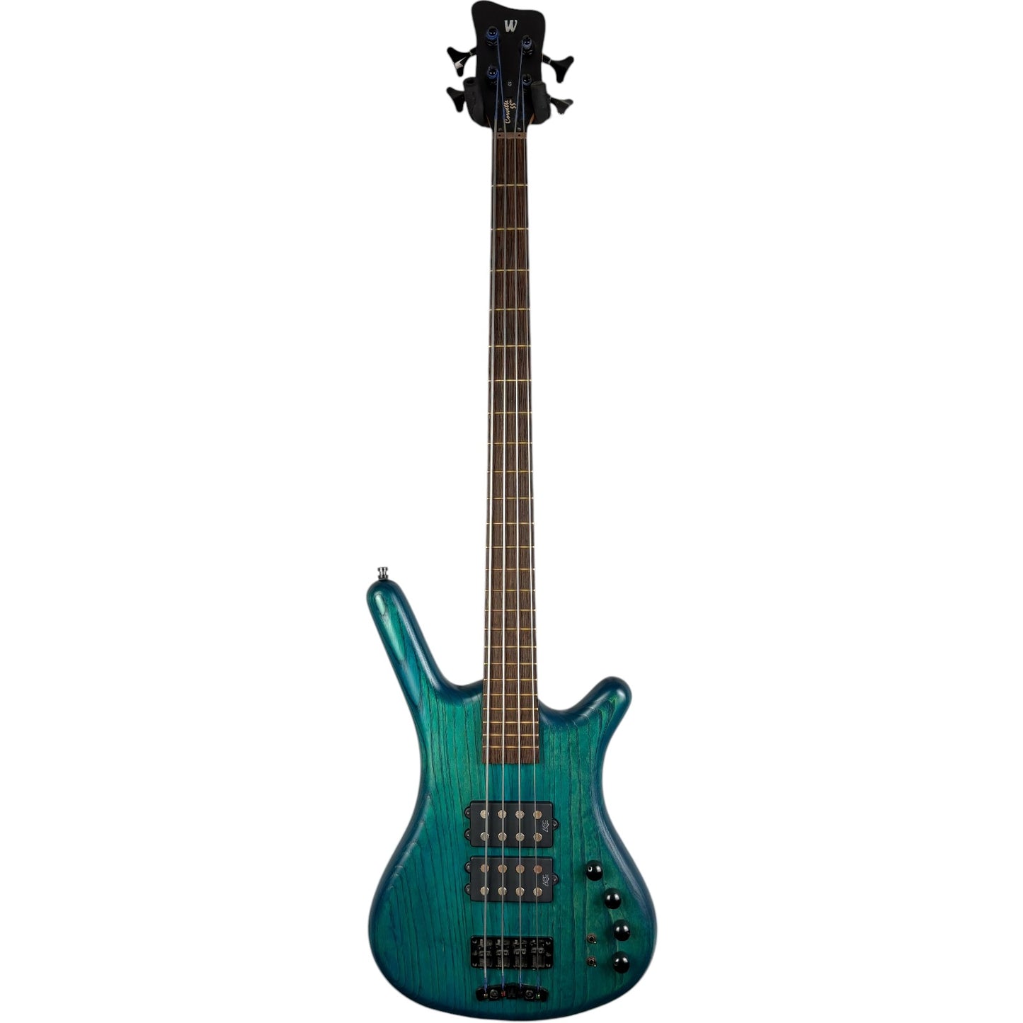 Warwick Corvette $$ Double Buck Bass 2011 - Turquoise Blue Oil Finish