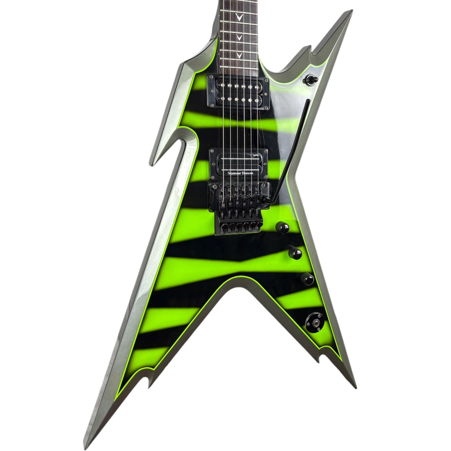 Dean Dimebag Darrell Signature Razorback 2006 - Slime Bumblebee