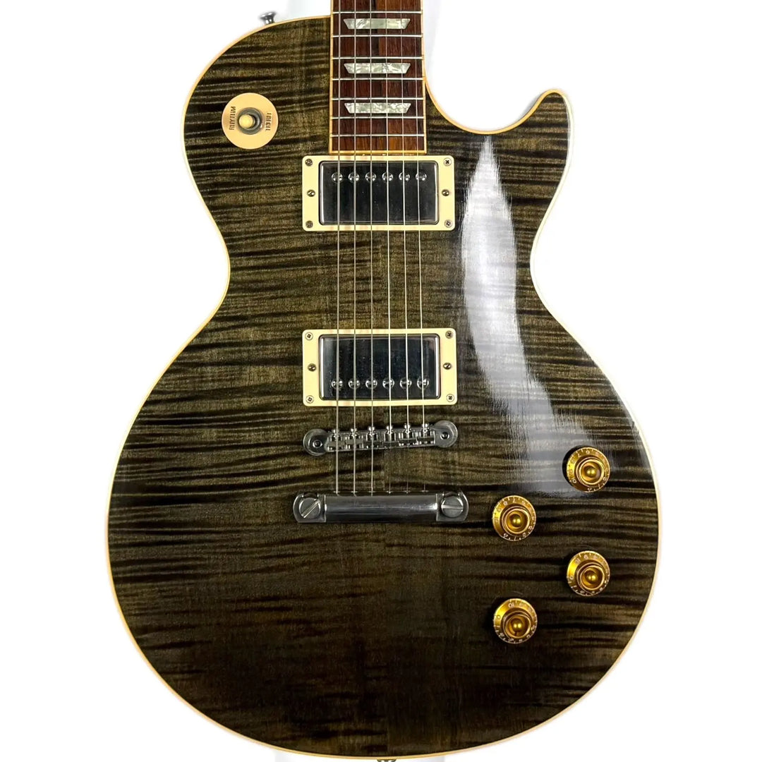 Gibson Les Paul Custom Class 5 2001 - Translucent Black - Pat´s Guitars