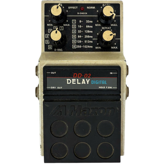 Maxon DD-02 Delay Digital Effect Pedal - Japan