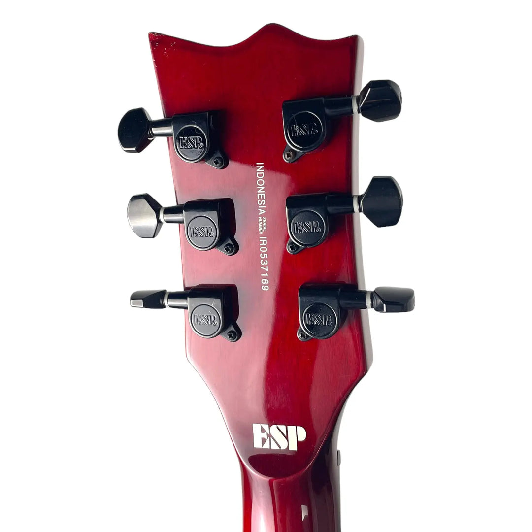 ESP LTD EC-100QM 2005 - See Thru Black Cherry - Pat´s Guitars