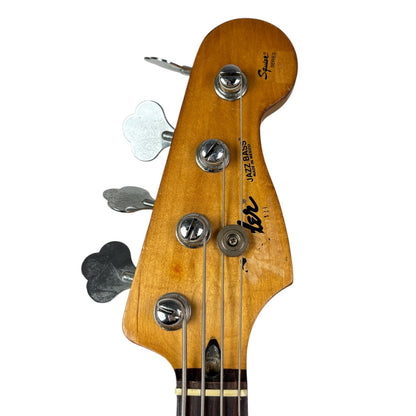 Fender Squier Series Jazz Bass - CS MOD - Bianco vintage
