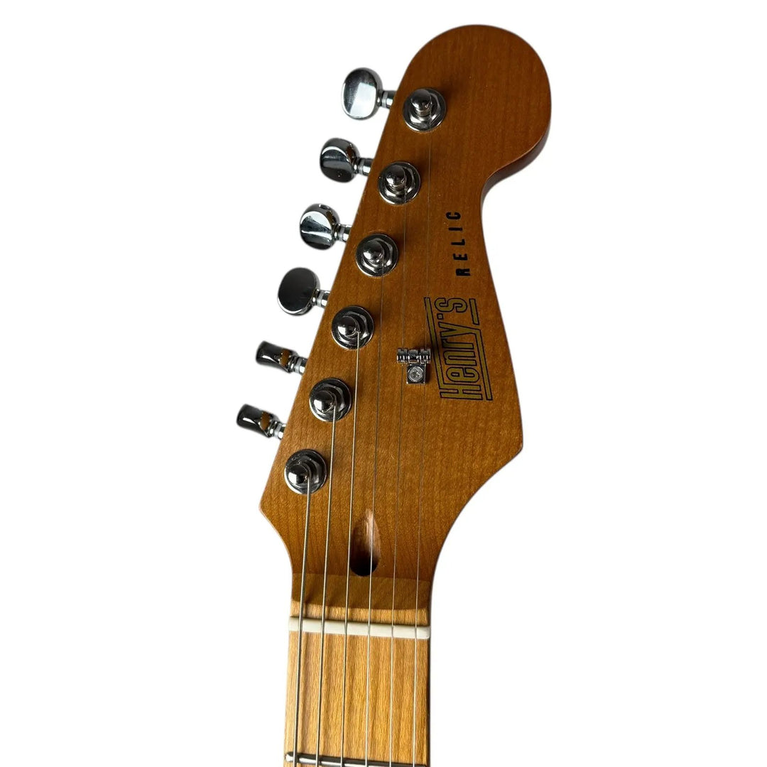Henry’s Relic Stratocaster 2024 - Daphne Blue Pat´s Guitars