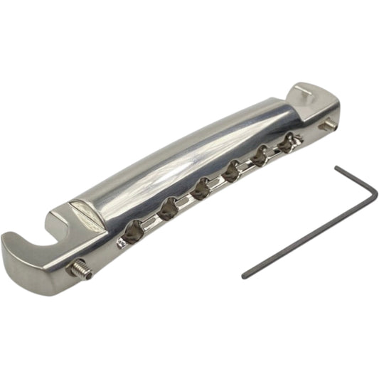 Faber TPW-59TG Faber Vintage Spec Titan Wraparound Tailpiece, натуральный, без покрытия