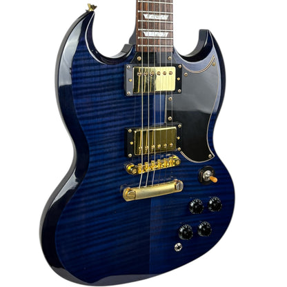Epiphone SG LTD 2006 - Mavi Flametop
