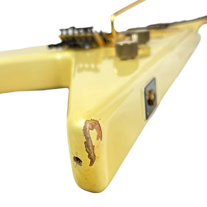 Aria Pro II XX Custom Flying V - Vintage White