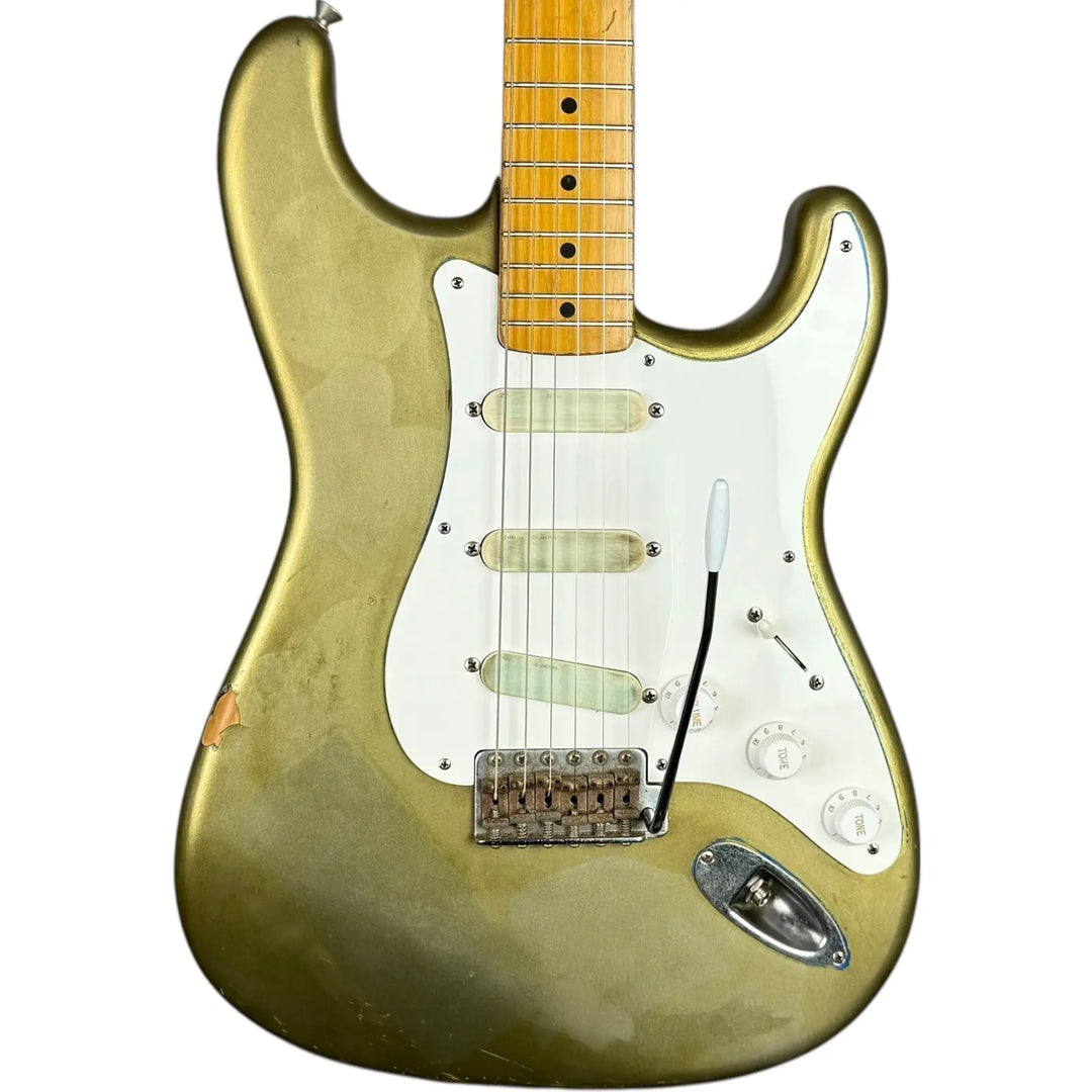 Fender Japan ST54-91LS 54’ Reissue Stratocaster 1989-1990 - Metallic Green Fender