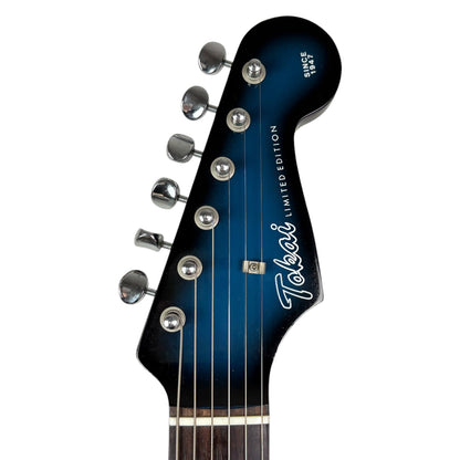 Tokai ST-36 Stratocaster Limitovaná edice 1982 - Modrý Burst