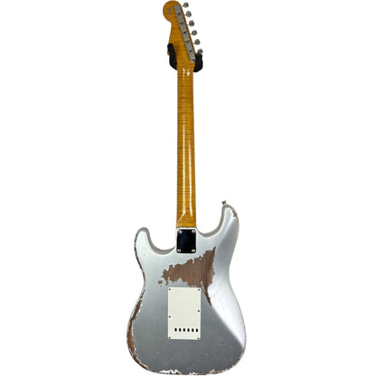 Fender MJT 60s Reissue Stratocaster - Inca Silver - Zwaar verouderd