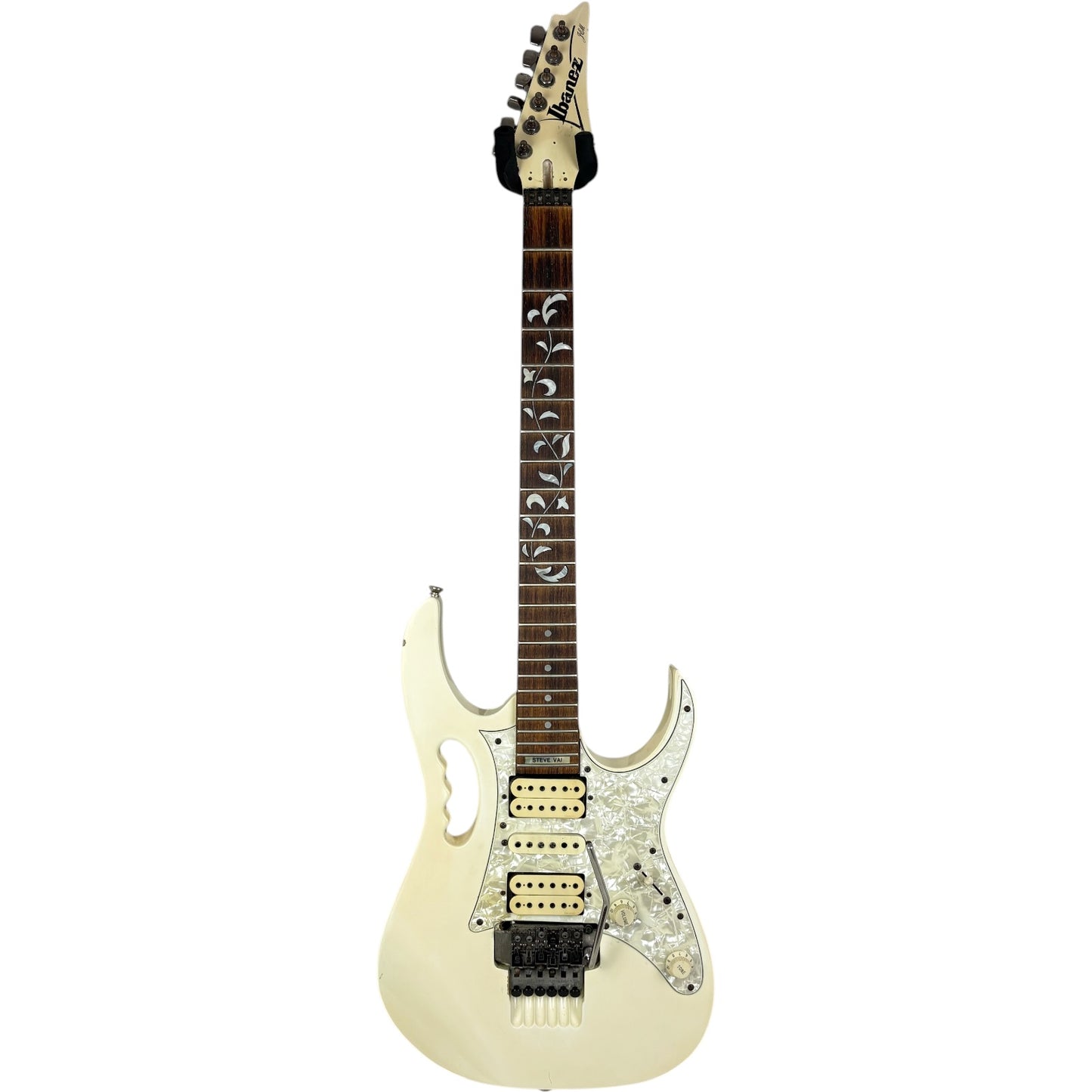 Ibanez JEM555 Steve Vai Signature - White - Defective