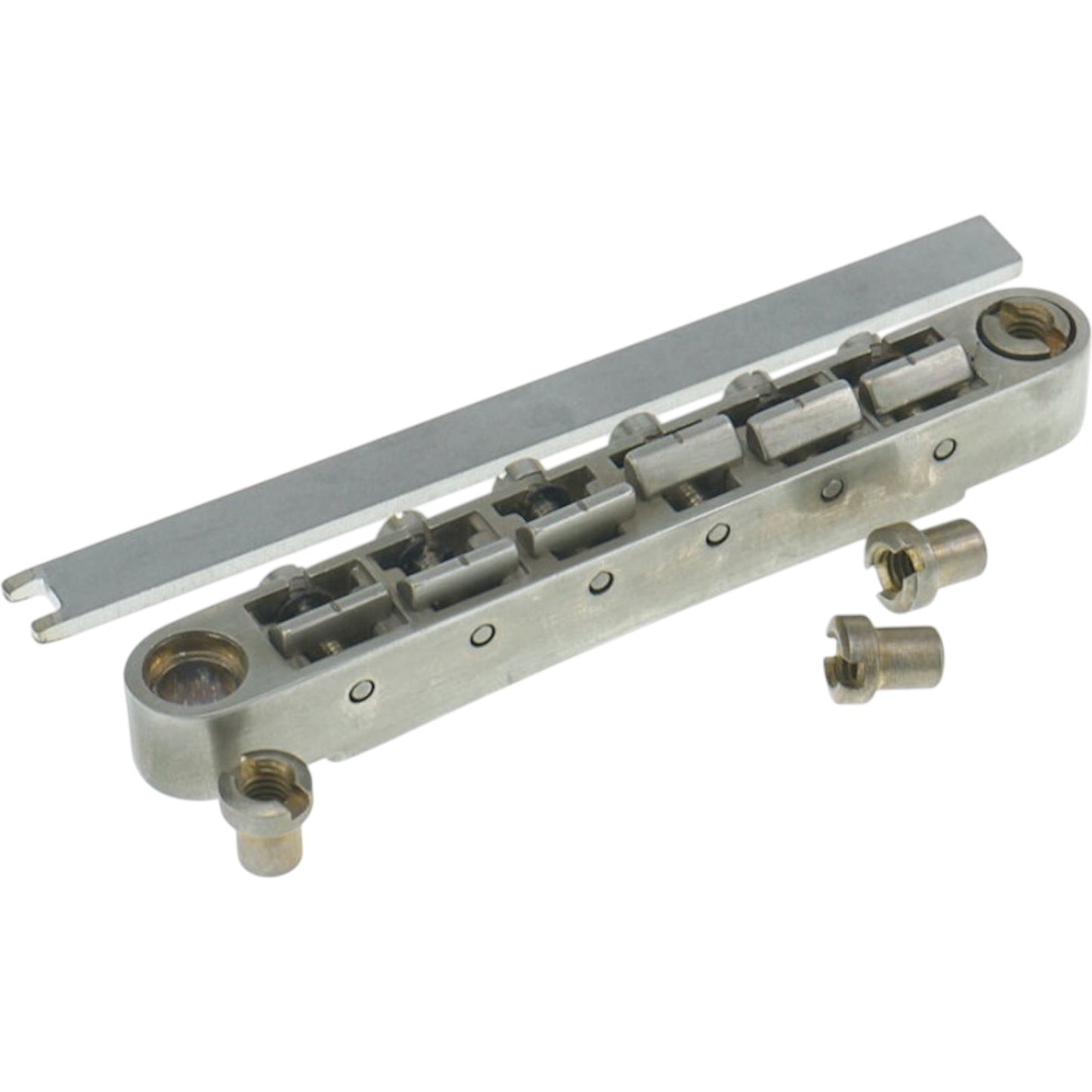 Faber ABRLB-NA ABRL Bridge, patent pending locking system, solid bell brass, aged nickel