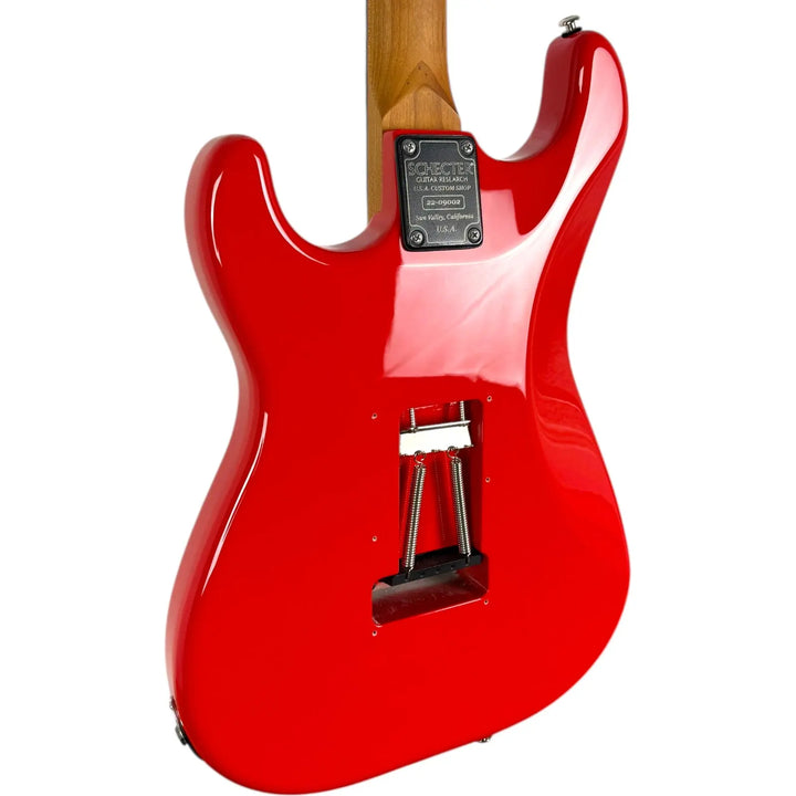 Schecter USA Custom Shop Traditional Wembley HSS 2022 - Fiesta Red Schecter