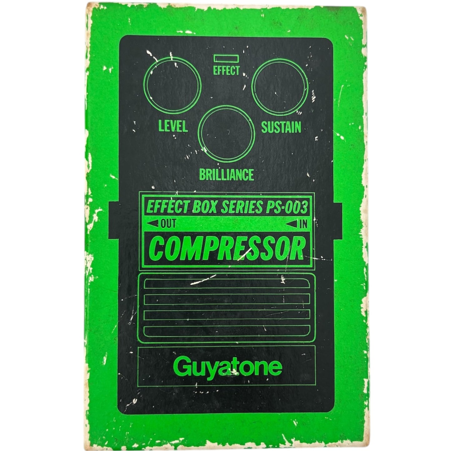 Guyatone PS-003 kompresorový efektový pedál 1981 – vintage Japonsko