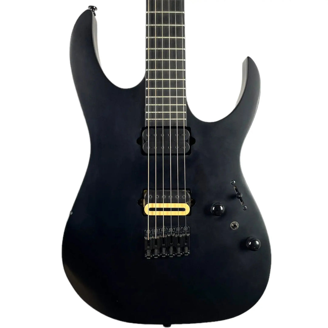 Ibanez Iron Label RGRTB621 2021 - Black Flat Ibanez