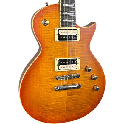 ESP LTD EC-1000T Les Paul Deluxe 2022 - Honey Burst Satin