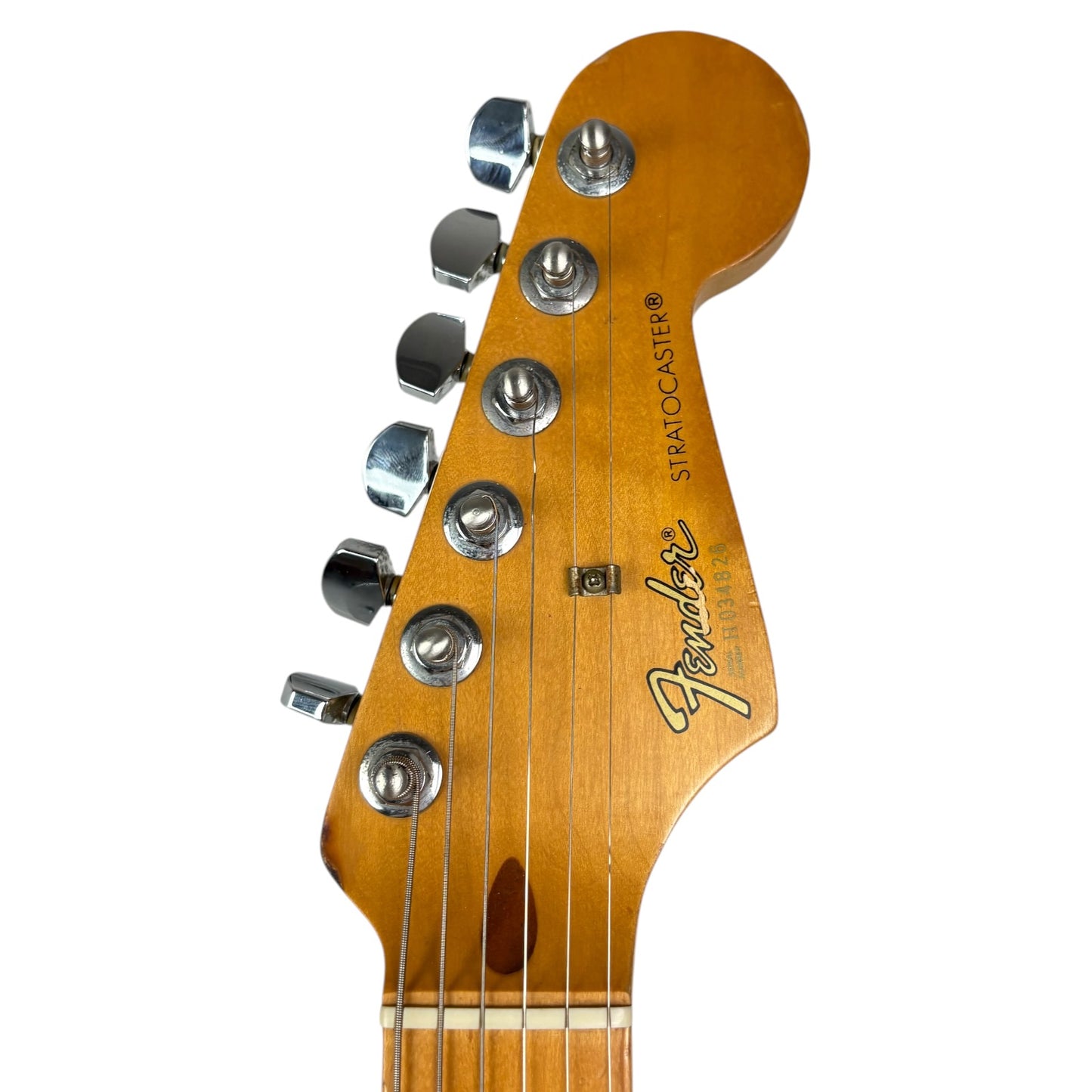 Fender Japan Stratocaster 1988-1989 – přelakováno na červenou