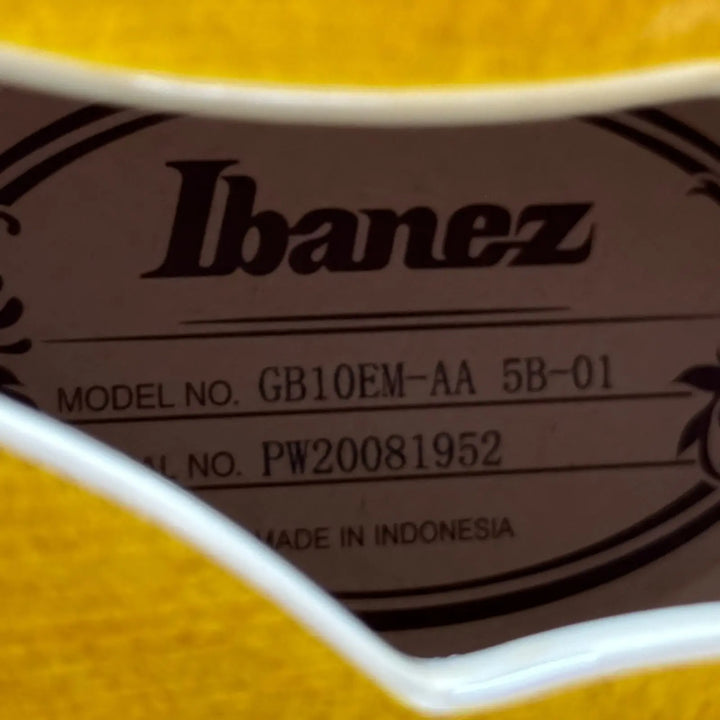 Ibanez GB10EM-AA Pat´s Guitars