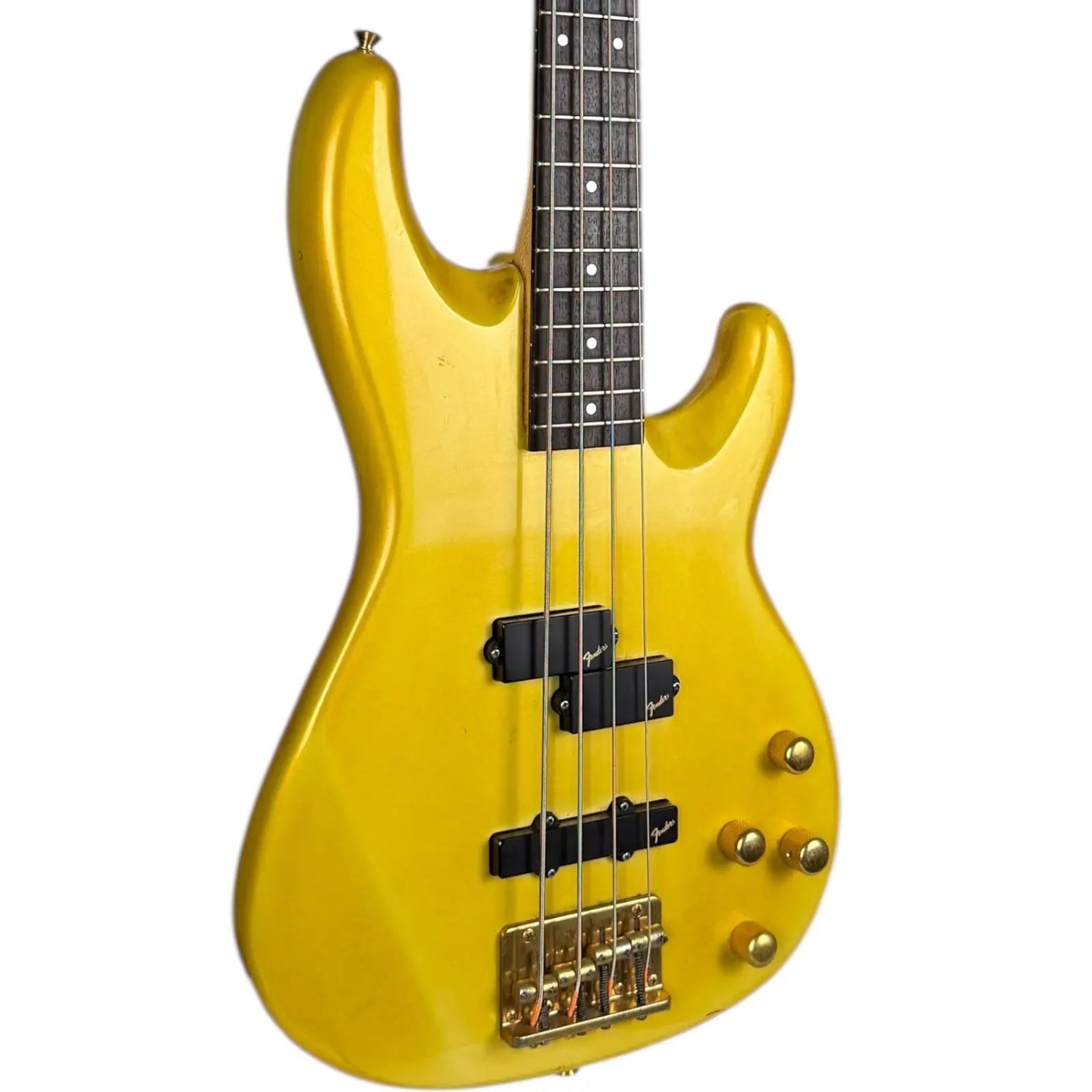 Fender Japan PJM-65R Jazz Bass Special 1987-1988 - Yellow White
