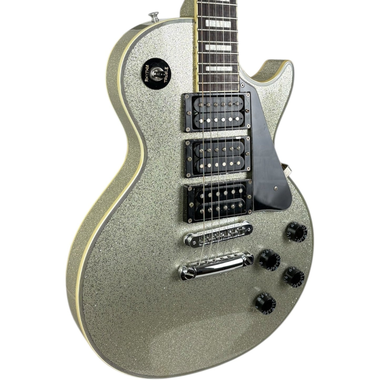 Burny Les Paul - 银色闪光
