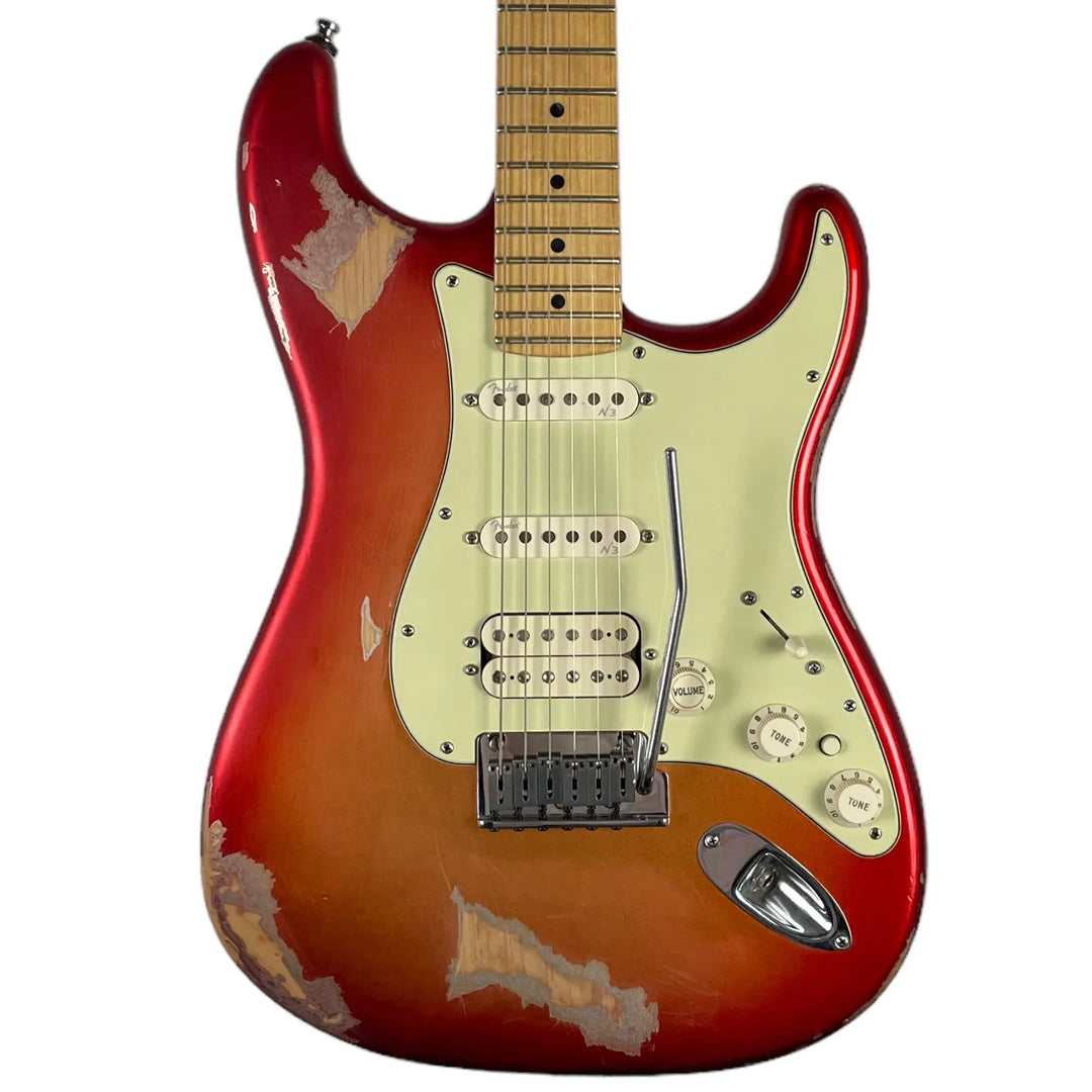Fender American Deluxe Stratocaster 2010 - Cherry Burst - Pat´s Guitars