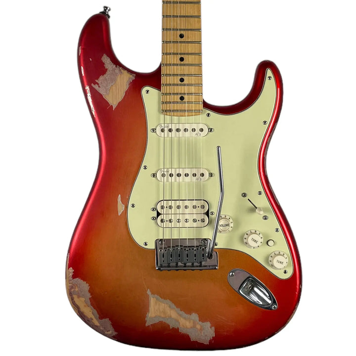 Fender American Deluxe Stratocaster 2010 - Cherry Burst - Pat´s Guitars