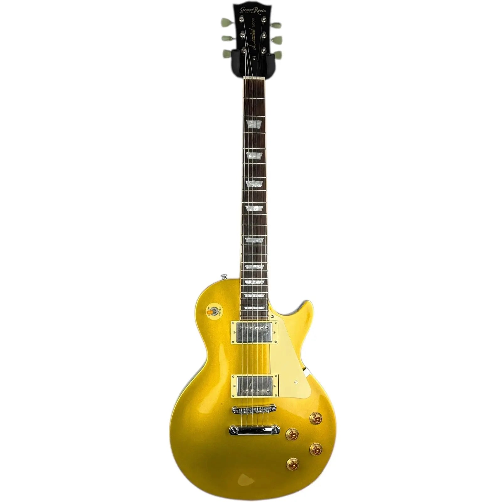 Grass Roots レスポール　limited model Grass Roots Les Paul Limited Model 2009 - Goldtop - Pat's Guitars