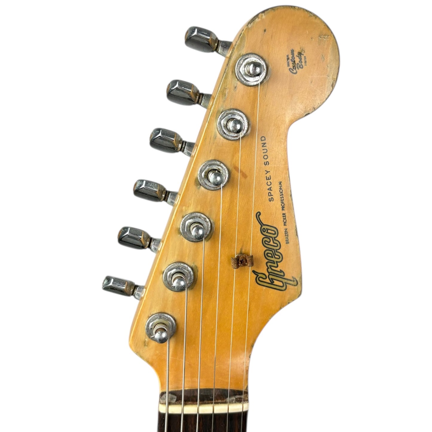 Greco Spacy Sound Stratocaster Scalloped 1979 - Sunburst