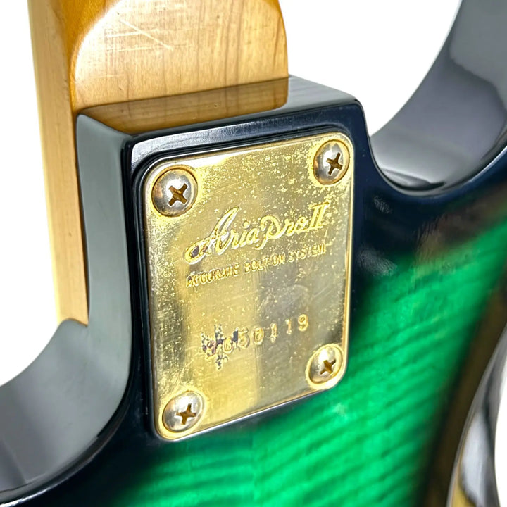 Aria Pro II JX-550Z 1990 - Green Burst - Pat´s Guitars