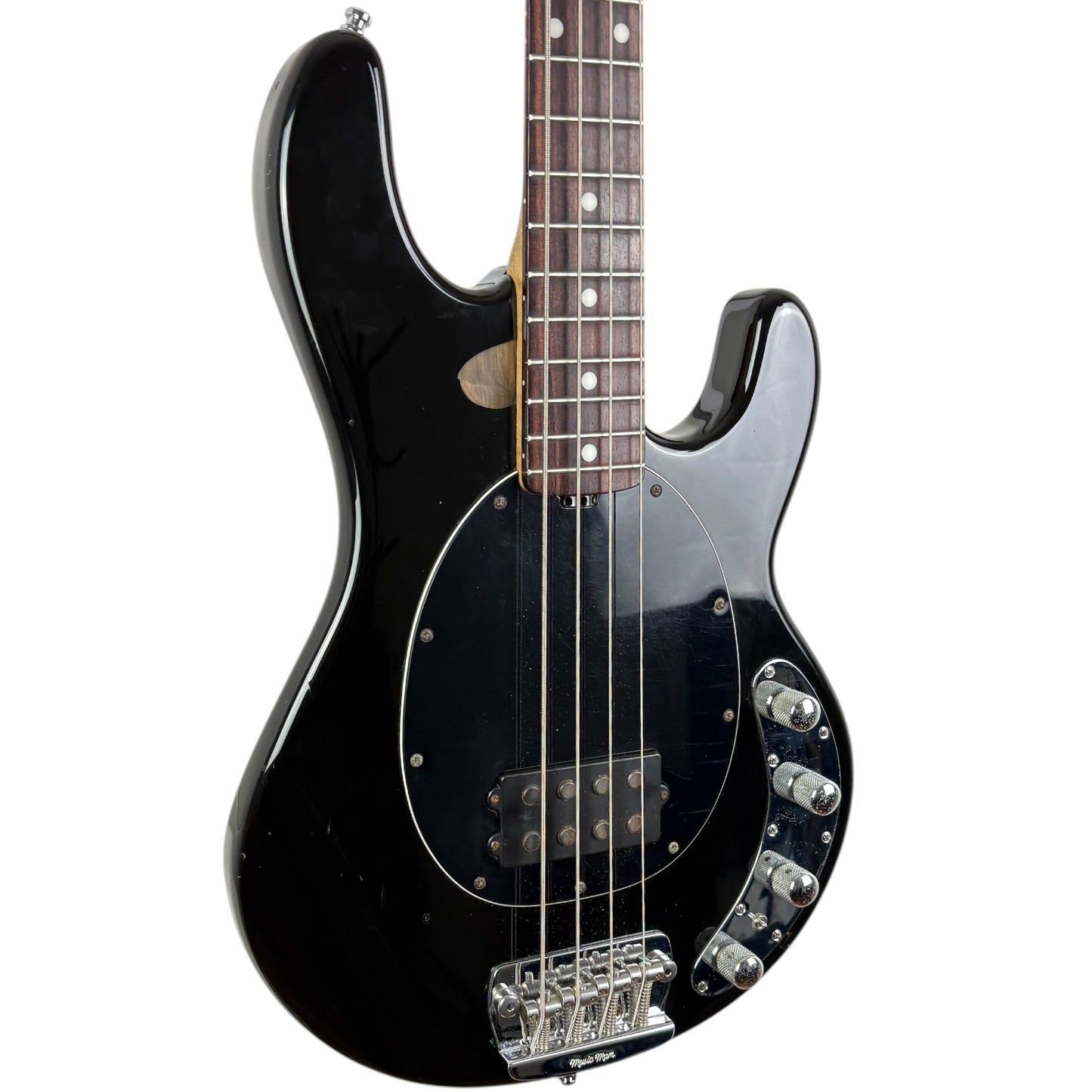 Music Man Ernie Ball StingRay Bajo 3 EQ 2004 - Negro